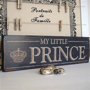 My Little Prince wall plaque sign